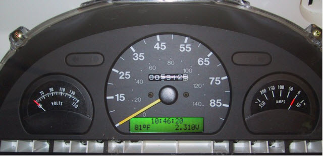 Updated Instrument Cluster
