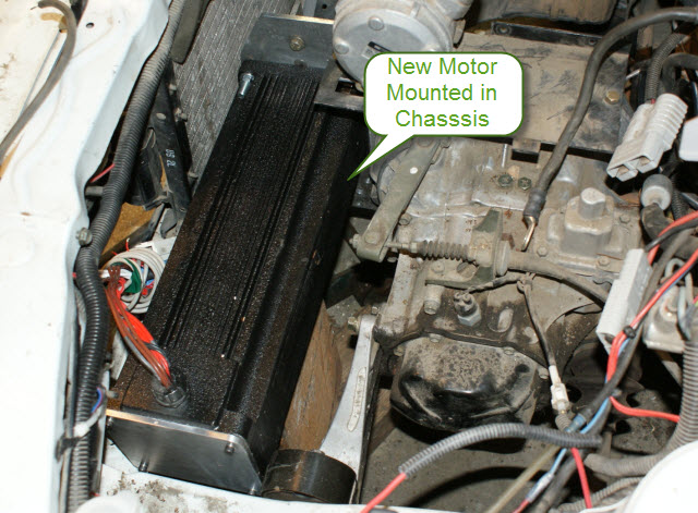 Motor in Chassis